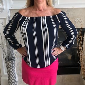 blu pepper blouse-S